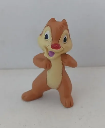 BONECO MINIATURA MINI TECO ORIGINAL DISNEY TICO E TECO TURMA DO MICKEY