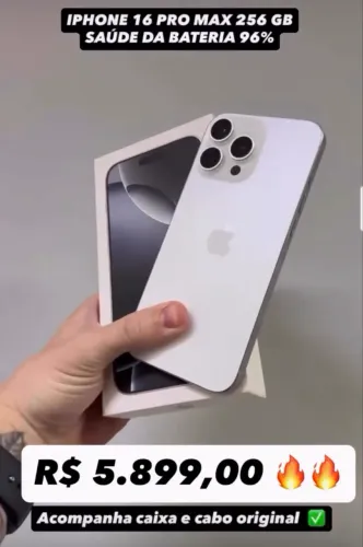 iPhone 16 pro Max 256 gb