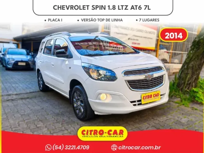 Chevrolet Spin LTZ 1.8 8V Econo.flex 5P Aut. 2014