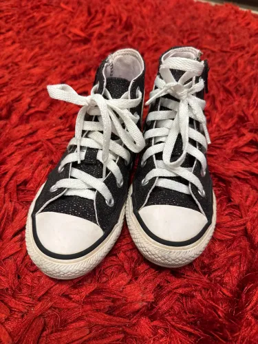 All Star Convere preto com glúten