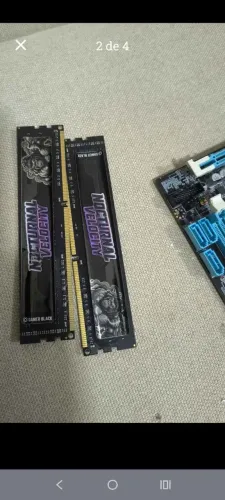 Vendo kit processador memória e placa mãe novos