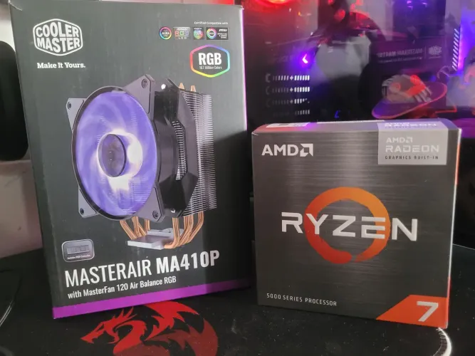 Ryzen 7 5700G + Cooler Master MasterAir MA410P RGB