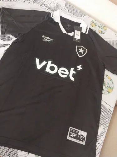 Camisa Botafogo II preta, tamanho G.- Original