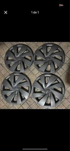 Jogo Calotas 14? Originais Toyota Etios 2018