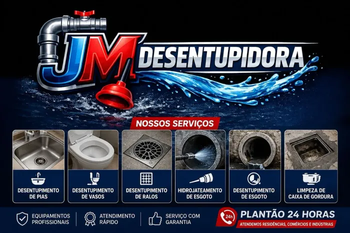 Desentupidora Qualidade e confiança
