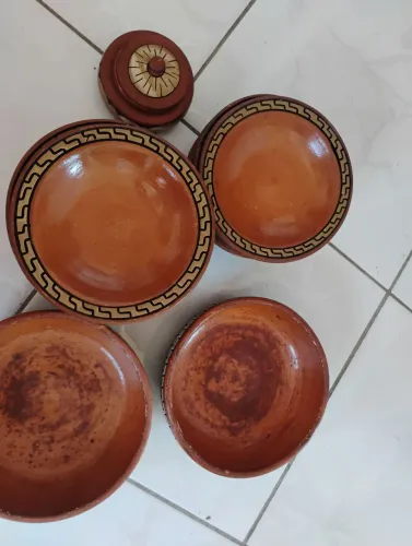 Jogo de Cerâmica Marajoara