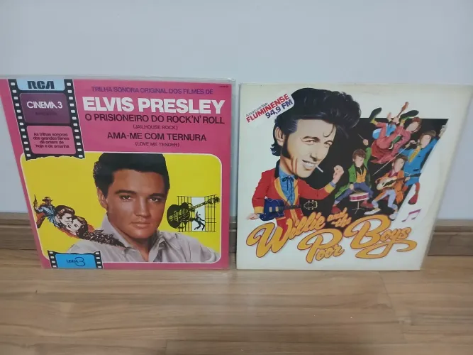 Disco vinil Elvis Presley e Willie Poor Boys