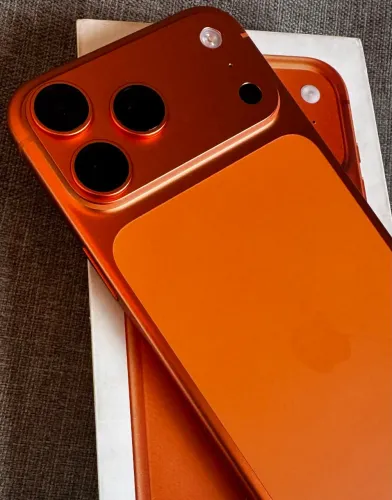 IPhone 17 Pro Max, 0 ciclo, garantia 09/27. Novo!