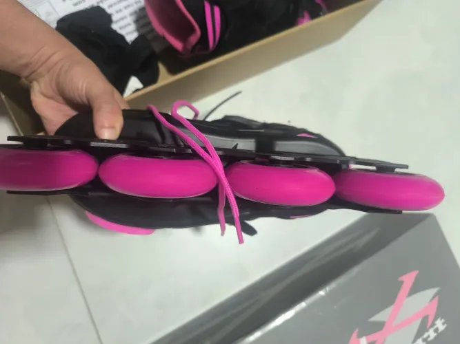 Patins Freestyle Dynamix Rosa 80mm