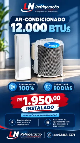 Ar- Condicionado 12 MilBtus