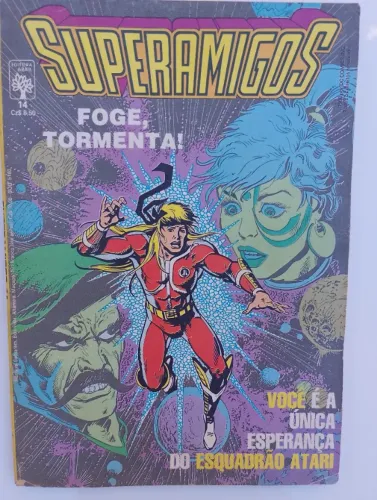 HQ Superamigos Foge, Tormenta! Você é a única esperança do Esquadrão Atari!