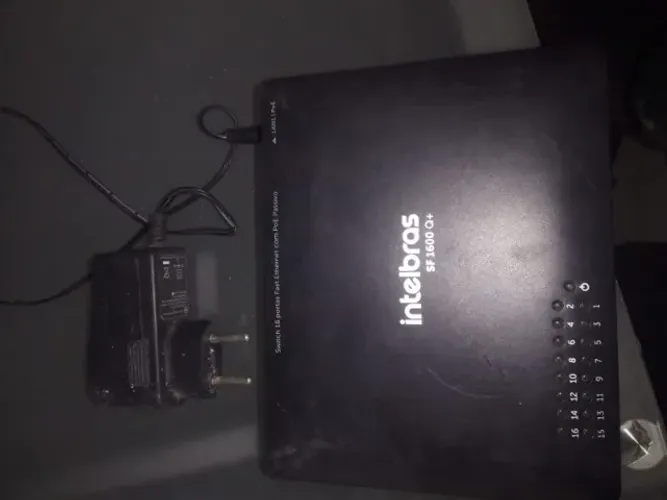 Switch Intelbras SF1600Q+ 16 portas com POE