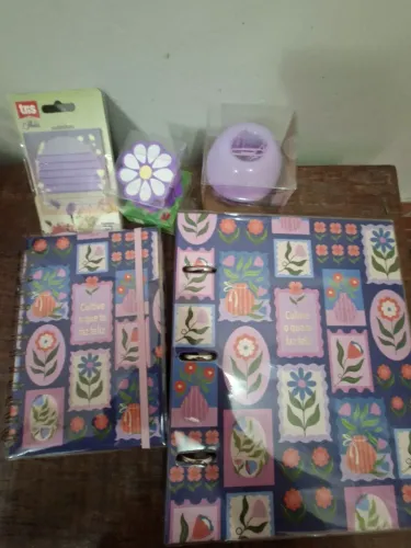 Kit 6 - Planner e Fichário Fina Ideia Selinhos
