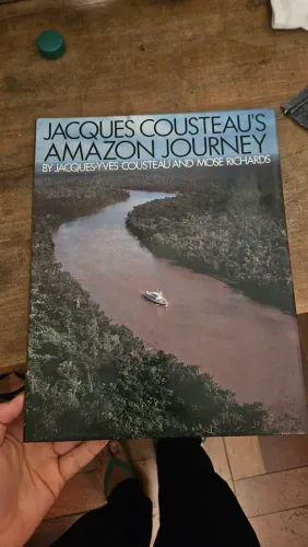 Livro Jacques Cousteau Amazônia Amazon Journey fotografia