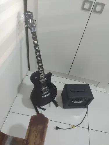 Guitarra(lps 260) + amplificador(meteoro)