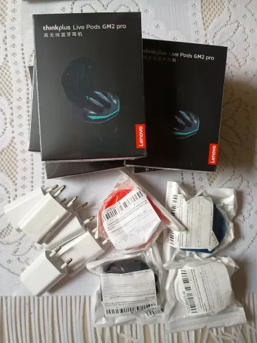 Fones de Ouvido Lenovo Thinkplus GM2 Pro Lacrado + Capinha de Silicone