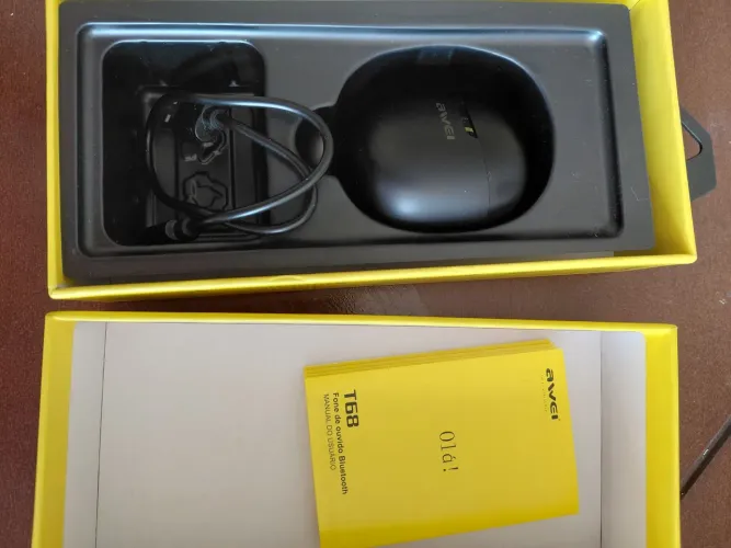Fone de ouvido c/ tradutor $ 200,00 mod.T68 ENC tradutor simultâneo para reuniões