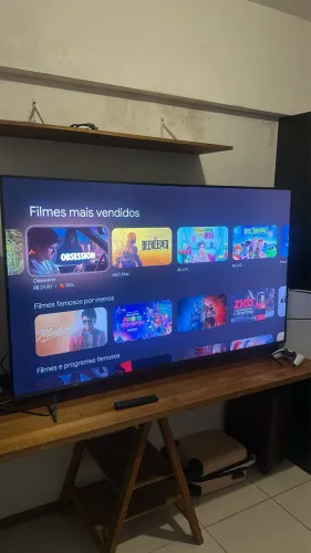 TV 65 polegadas 4k 120hz TCL nova na caixa