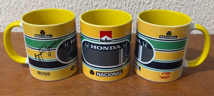 Canecas Ayton Senna