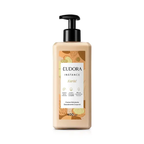 Hidratante Eudora Instance Karite 400ml - Lacrado