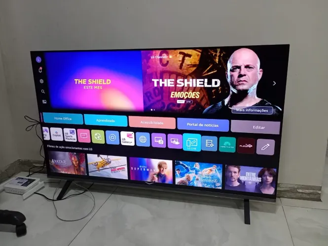 Tv LG 50 polegadas 4k. Qui LED