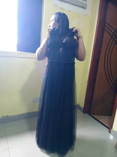 Vestido de festa preto
