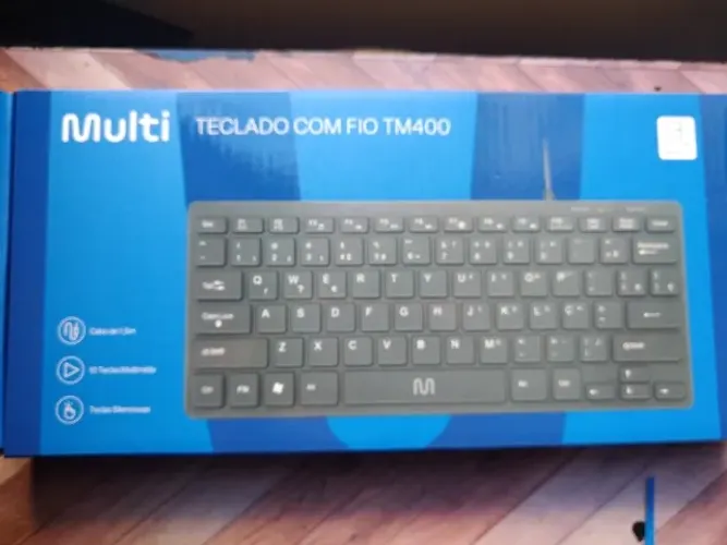 Teclado Multi Com Fio Tm400 + Mouse