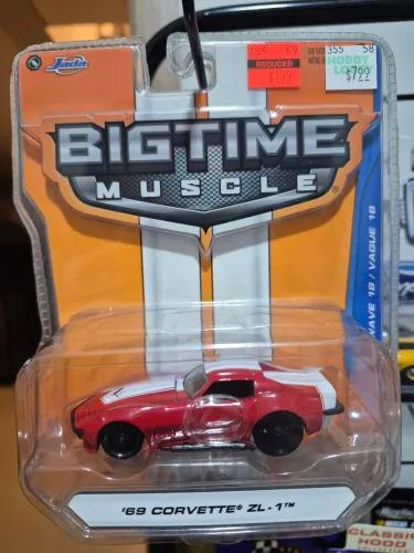 Jada 1/64 Big Time Muscle Corvette 69 ZL1