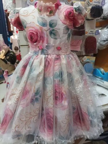 Vestido festa infantil tamanho 2 anos