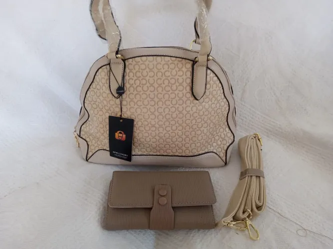 KIT BOLSA E CARTEIRA 