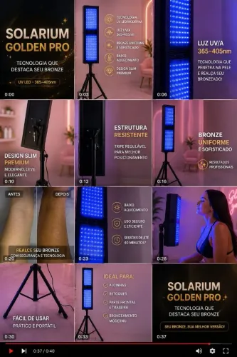Máquina de bronzeamento artificial