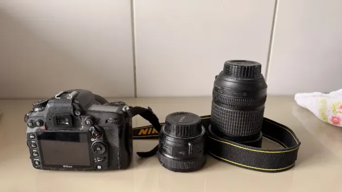 Câmera fotográfica profissional