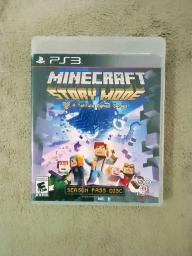 minecraft story mode ps3 mídia física original playstation 3 a telltale games series