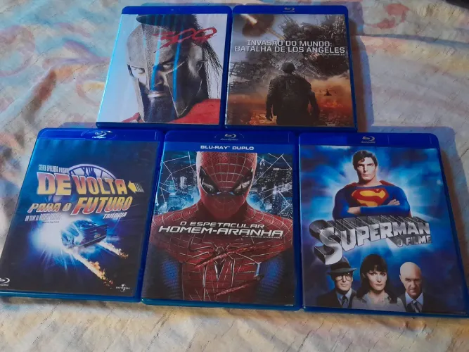 Blu-ray Seleção A partir de 19 reais / Batman 1989 / Superman / De Volta Para o Futuro / +