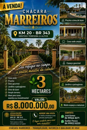 Vendo Chácara