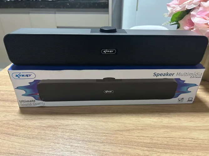 Caixa de som soundbar da knup p2