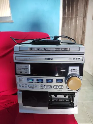 Som Philips residencial com defeito 