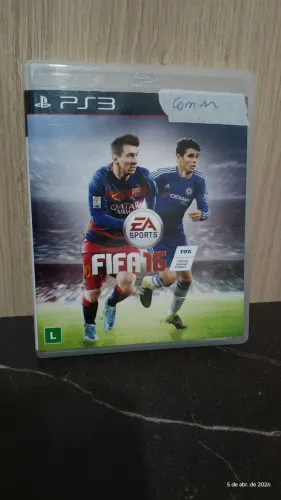FIFA 16 original de PS3 - Jogo em português Br (mídia boa) 