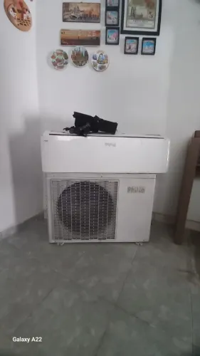 Ar-condicionado 18mil btus usado. Precisando trocar a placa da condensadora.
