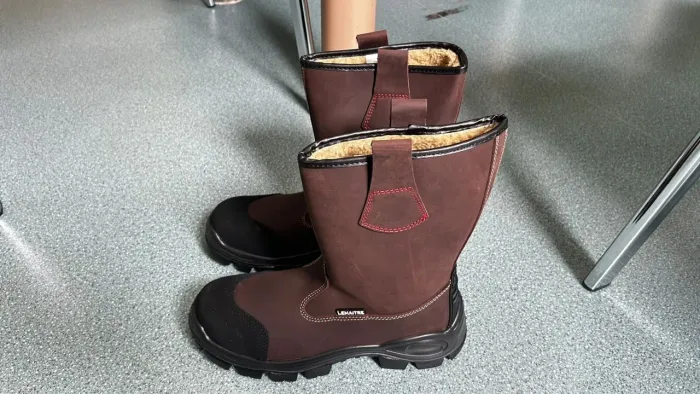 Bota Lemaitre Tenere S3 - bota de segurança masculina - tamanho 40 BR
