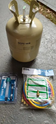 Gas 141 B limpeza