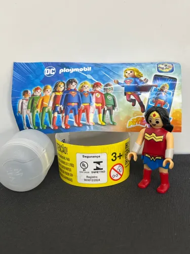 Mulher Maravilha DC Kinder PlayMobil
