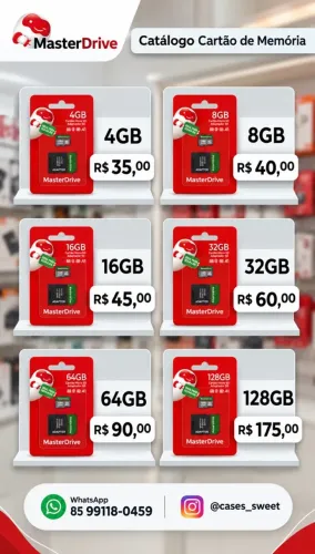 Cartão de Memória MasterDrive
