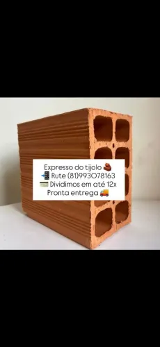 TIJOLOS 8 FUROS TIPO A