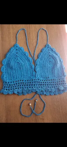 Cropped Crochê