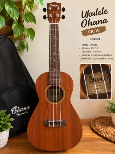 Ukelele concert ohana CK10