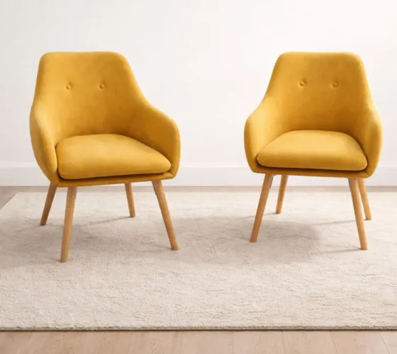 Cadeira de jantar - Tipo poltrona - Pouco uso 