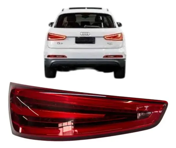 Lanterna Esquerda Audi Q3 2013 A 2015 Original Esquerdo/motorista Vermelho