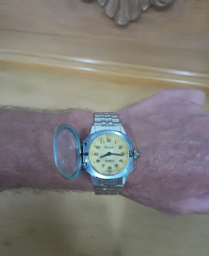 Relógio Technos Raketa - Braille, vintage anos 70