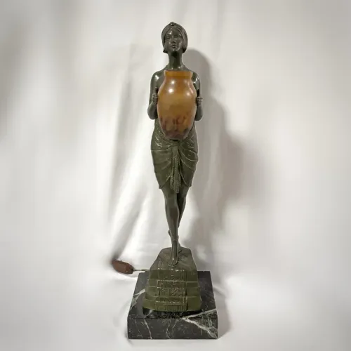 Le Faguays Darn - Luminária - 50cm - Bronze - Base Granito